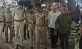 Delhi: Police increased security during the festive season and strengthened the campaign in the capital.