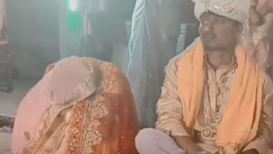 “The marriage will continue to happen, I will sleep only …” The bride was sleeping after selling horses in a crowded pavilion, this funny moment of the wedding has gone on social media viral