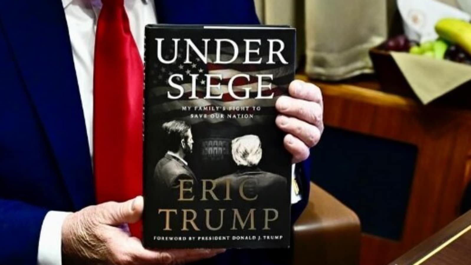 Donald Trump says son Eric’s new book ‘Under Siege’ is ‘Breaking Records’ – what is it about?