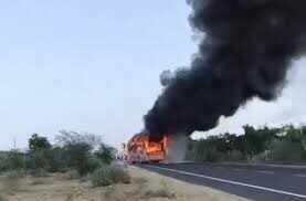 Big Revelation in Jaisalmer Bus Fire, this error has destroyed the whole bus