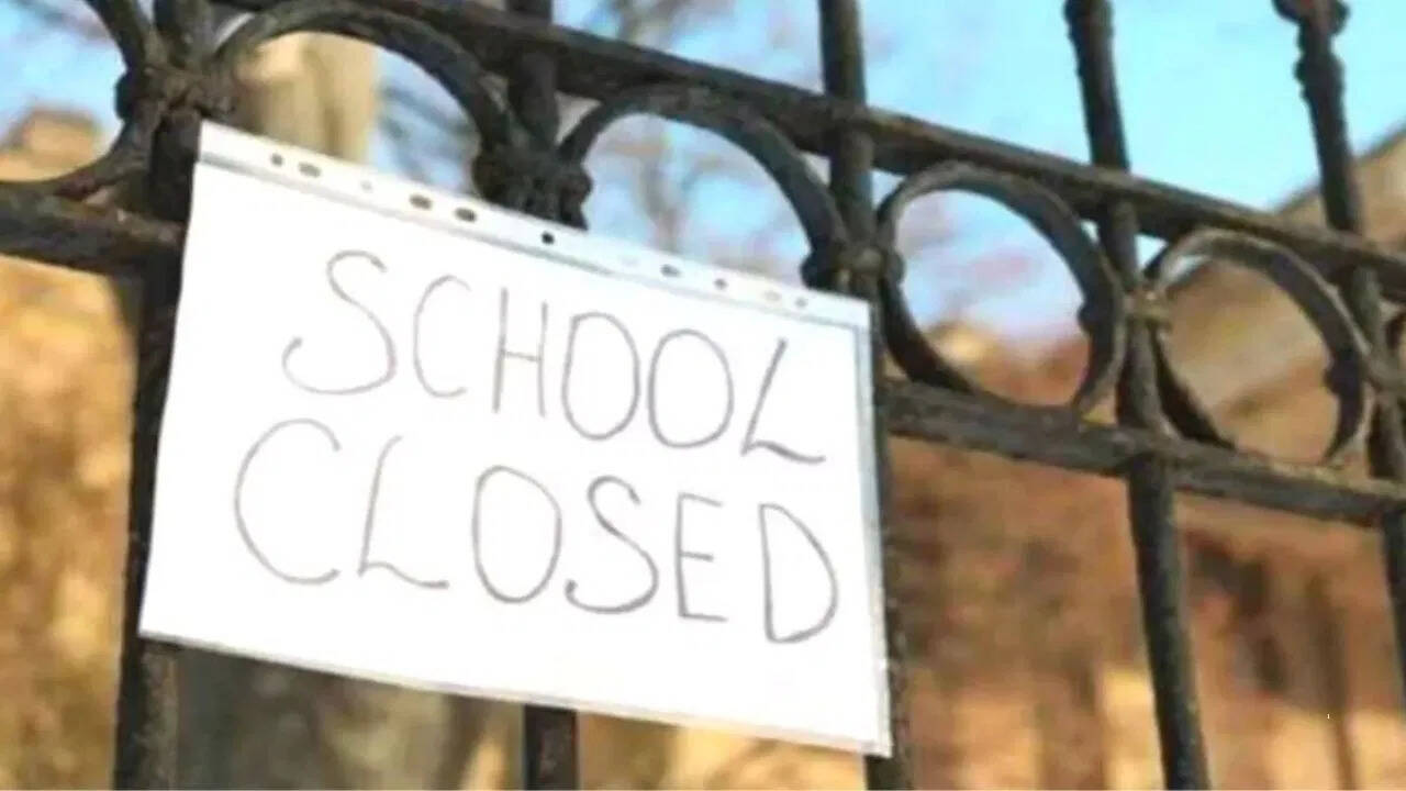 Schools until the 12th will remain closed in Gwalior today, decide on the warning of excitement