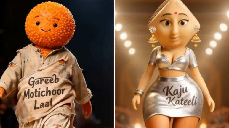 Fashion show of sweets, from Garib Laddu to Delhi’s Kaju Kayli, all walked a ramp, your mouth will water after watching the video.