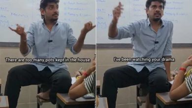 This is why God gives a little, the teacher tells a funny story of Krishna-Arjun in class, users said-hearted