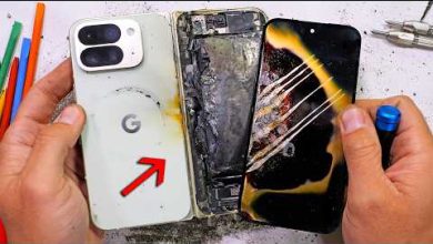 انفجار بطارية Google Pixel 10 Pro Fold أثناء اختبار تحمل قاسٍ