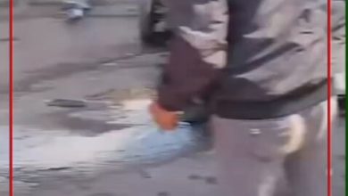 سقوط سيارة من أعلى كوبري المظلات