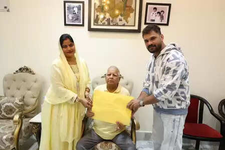 Khesari Lal happy to get symbol from Lalu Yadav will file nomination from Chhapra