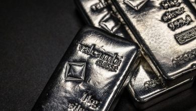Silver takes a big hit as demand for safe havens wanes