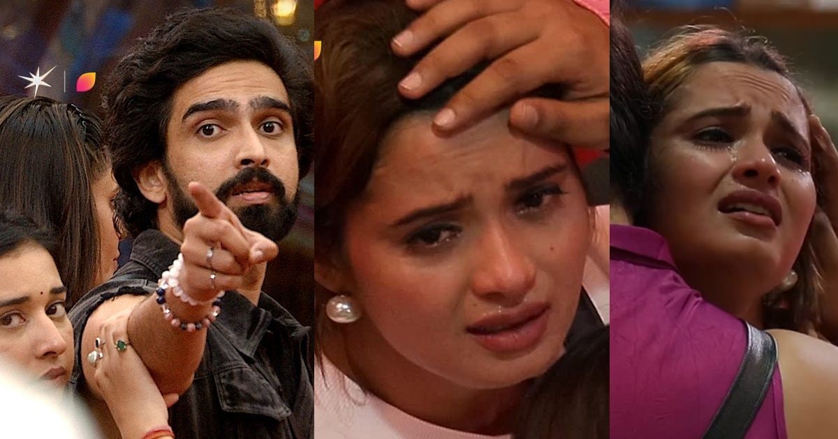 Bigg Boss 19 Written Update: Neelam cried bitterly over Farhana, Bigg Boss scolded Gaurav, Amaal broke the plate