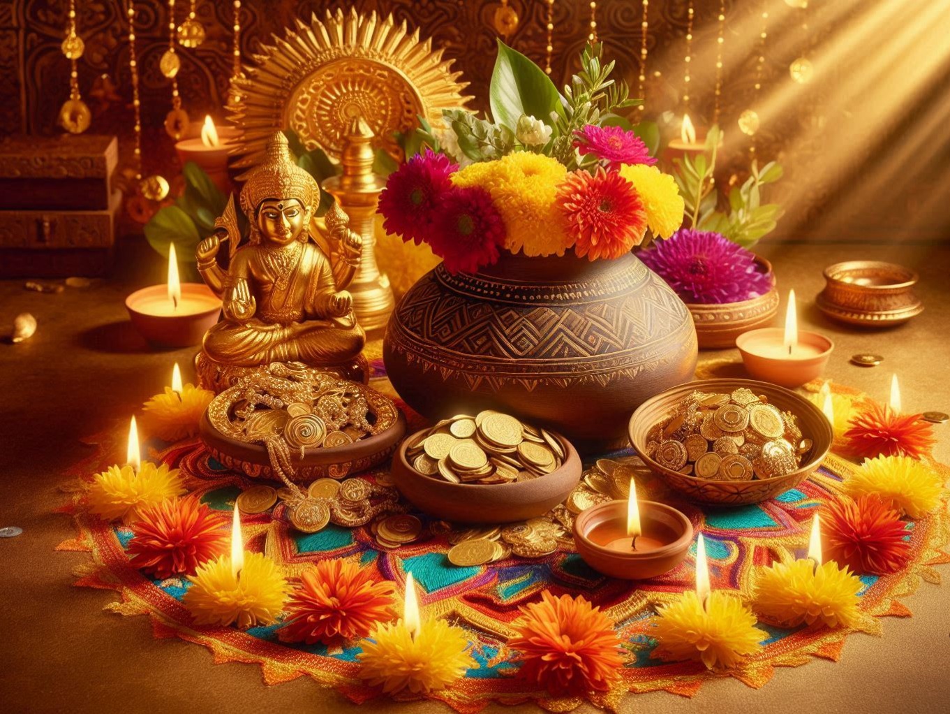 Dhanteras worship method, which increases wealth and wealth!