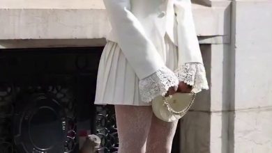 Emily in Paris بإطلالة بيضاء ناعمة.. مي عمر على خطى #فوشيا