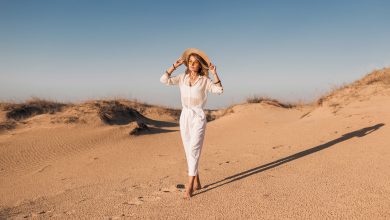 المشي على الرمل يعزز صحة القلب، يقوي العضلات، ويساعد على حرق سعرات أكثر بجهد أقل! استمتعي…