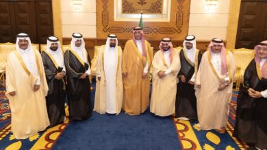 محافظ جدة وأمراء يشرفون زواج العتيبي