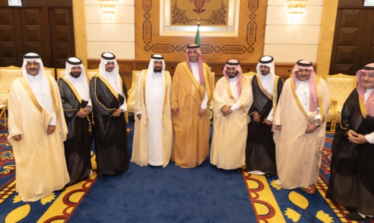 محافظ جدة وأمراء يشرفون زواج العتيبي