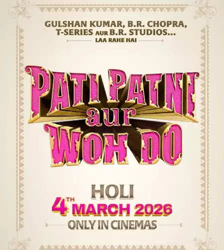 Get ready for a double dose of laughter! Poster of ‘Pati Patni Aur Woh 2’ out