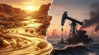 Forget crude, gold now measures the world’s economic anxiety