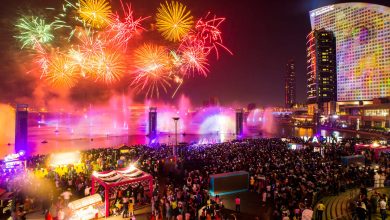 Colors of Indian festivals visible on the streets of Dubai! The entire city was bathed in the lights of Diwali, watch viral video here