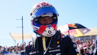 F1 United States Grand Prix 2025 grid: Max Verstappen takes lead
