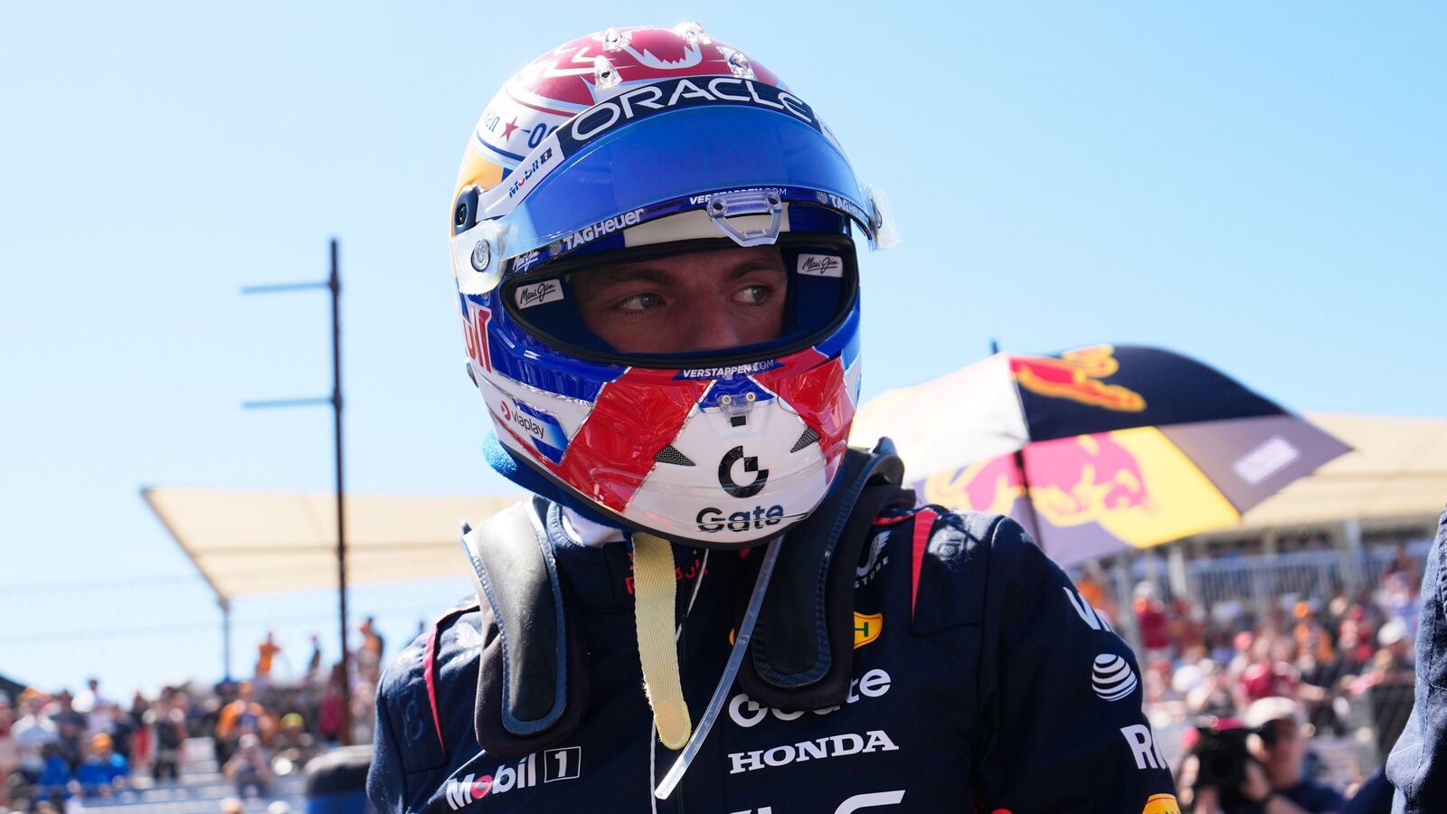 F1 United States Grand Prix 2025 grid: Max Verstappen takes lead