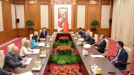 Wang Yi holds talks with Canadian Foreign Minister Anita Anand