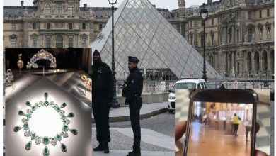 Louvre Museum robbery CCTV footage surfaces, robbers seen cutting glass with chainsaw to steal jewels