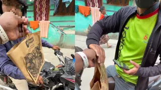 VIDEO: Ordering sweets from Swiggy, BlinkIt and Zepto, then doing something like this…; Gone viral – Hyderabad man sweet diwali gesture for delivery partners