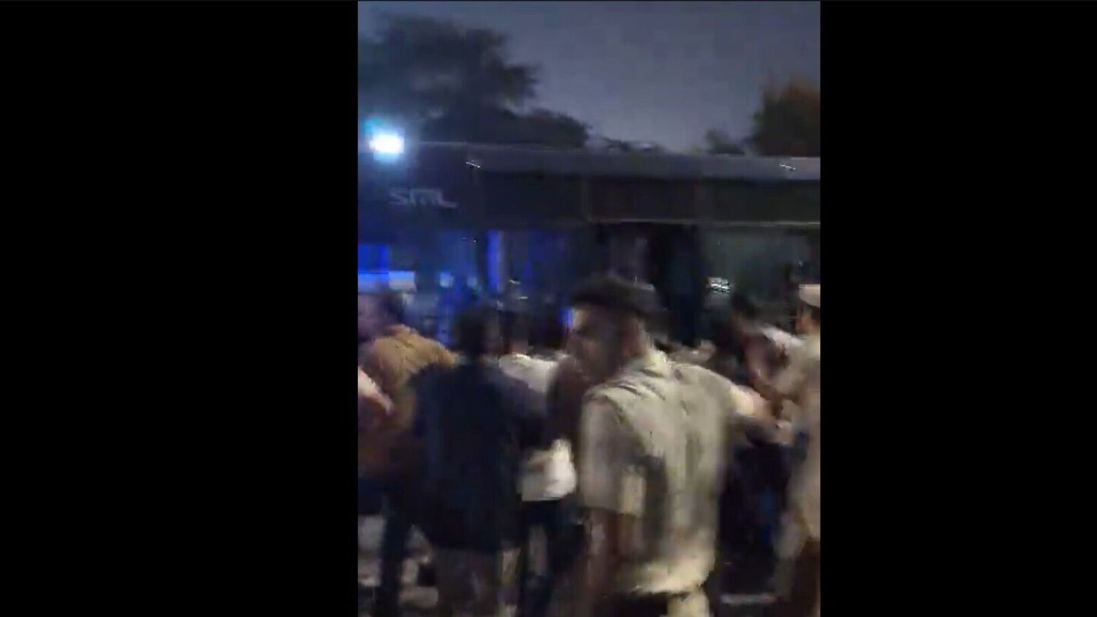 JNU union leaders among 6 students ‘bound’ after Delhi police station march turns violent | Look