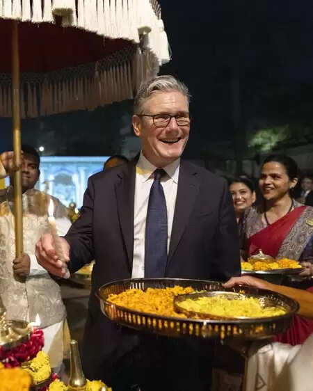 British Prime Minister Keir Starmer wished Indians on Diwali.