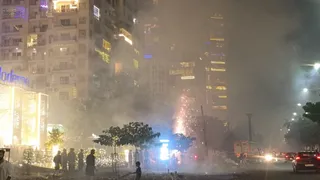 There were huge fireworks in Delhi on Diwali night, the air turned poisonous; AQI reaches ‘Red Zone’ – Delhi Diwali air pollution AQI reaches severe levels after fireworks