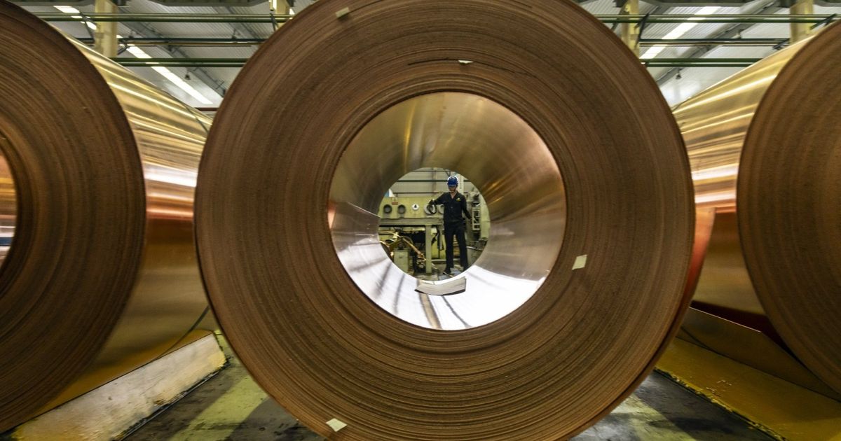 A concerted rise in base metal prices in anticipation of the Trump-Xi meeting