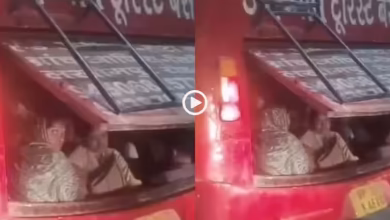 Extent of greed and carelessness, passengers sat in trunk when not given seat, video goes viral