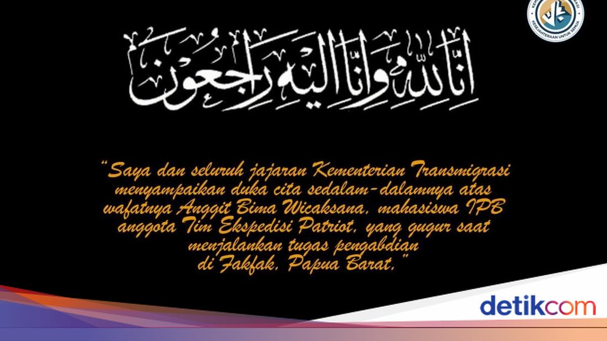 Minister of Trans directly leads the evacuation of patriots’ bodies from Fakfak to Jakarta
