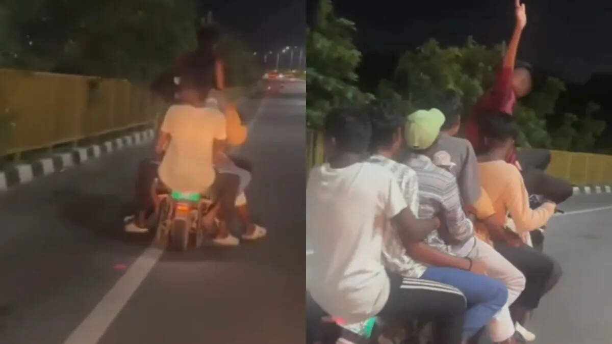 They are in too much of a hurry to meet Yamraj, you will also agree after watching the video.