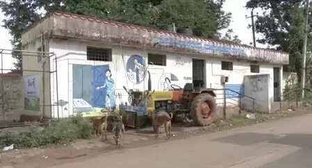 Public toilets built 20 years ago in Dharwad have fallen into disrepair without being used.