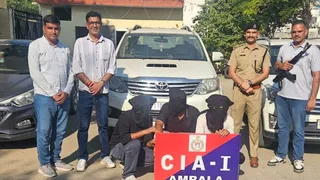 Three more members of an interstate gang were arrested in connection with a robbery in Ambala, three vehicles including a Fortuner and cash recovered.