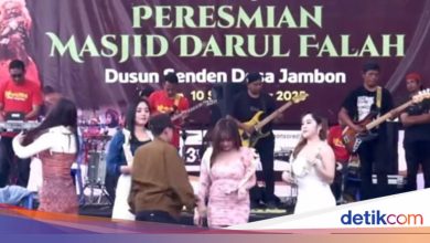 The viral dedication of a mosque in Temanggung responds to Dangdut singers, these are the facts