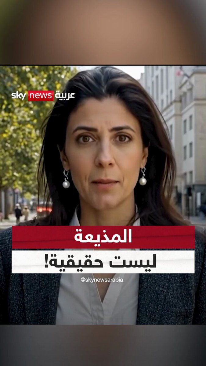 . صدمة للجمهور.. المذيعة “ليست حقيقية”! #سوشال_سكاي