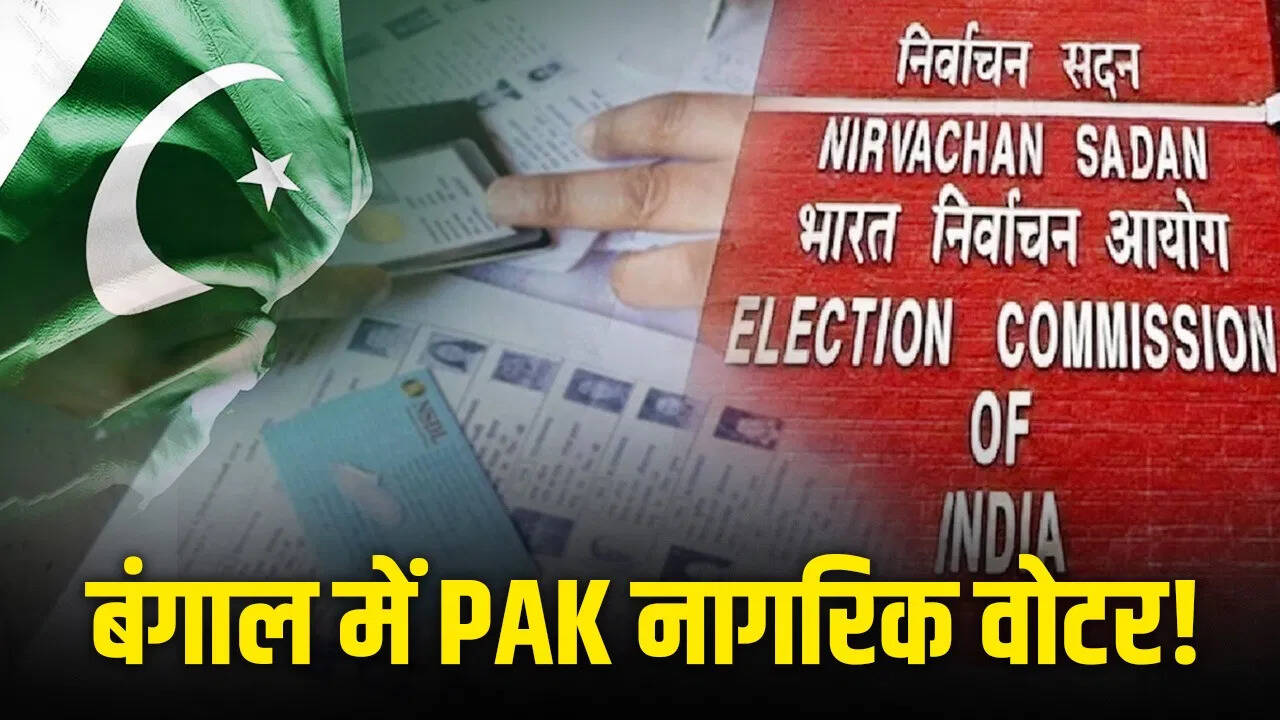 Name of Pakistani Citizen in Electoral Roll… Ruckus started in Bengal before SIR
