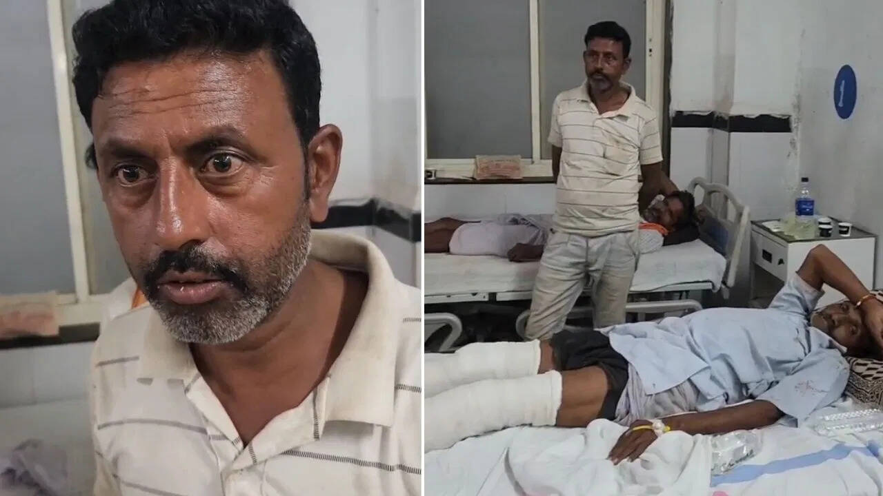 The vehicle of the state minister’s convoy collided, the e-rickshaw overturned, both the legs of the old man were cut off… 7 injured