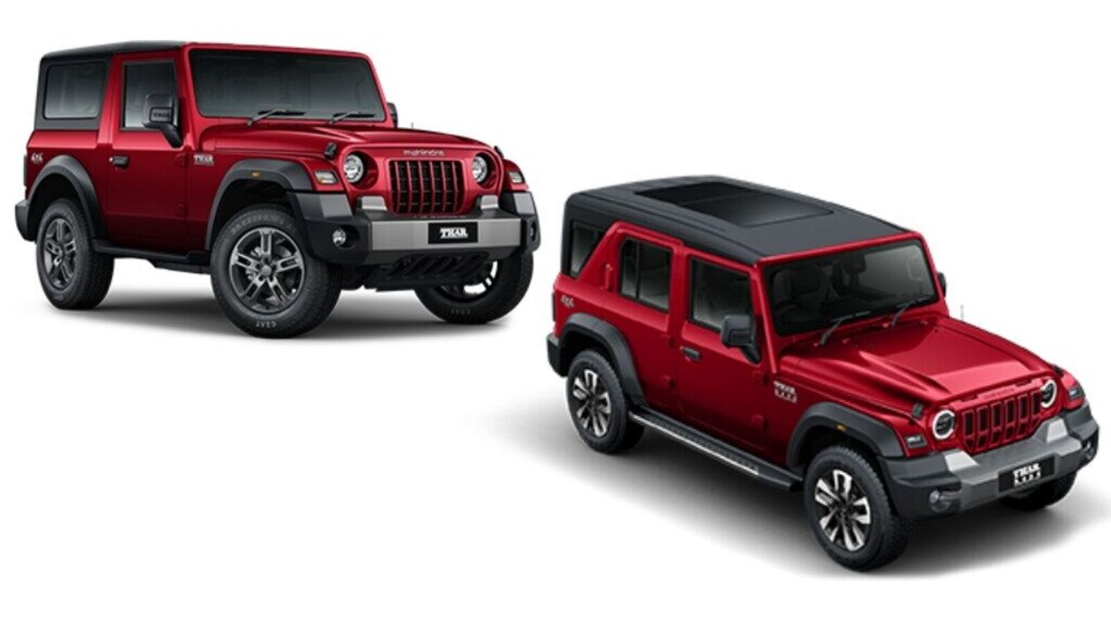Mahindra Thar vs Mahindra Thar Roxx: 3-Door or 5-Door – Which One Should Be a Better Deal for You?