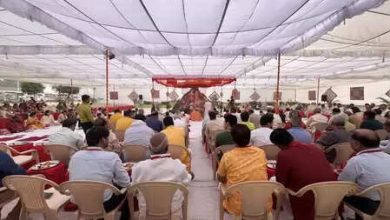 New Delhi: Great Annakoot festival in Akshardham, worship of God with 1,232 dishes.