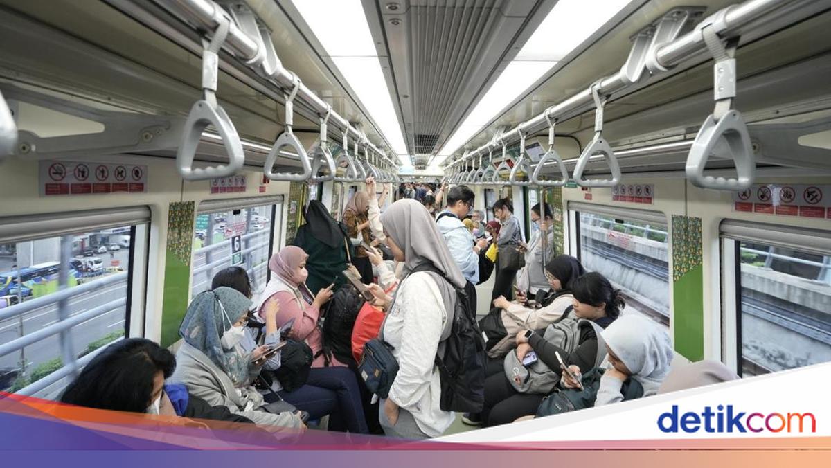 Rules for taking photos and videos in the Jabodebek LRT station area