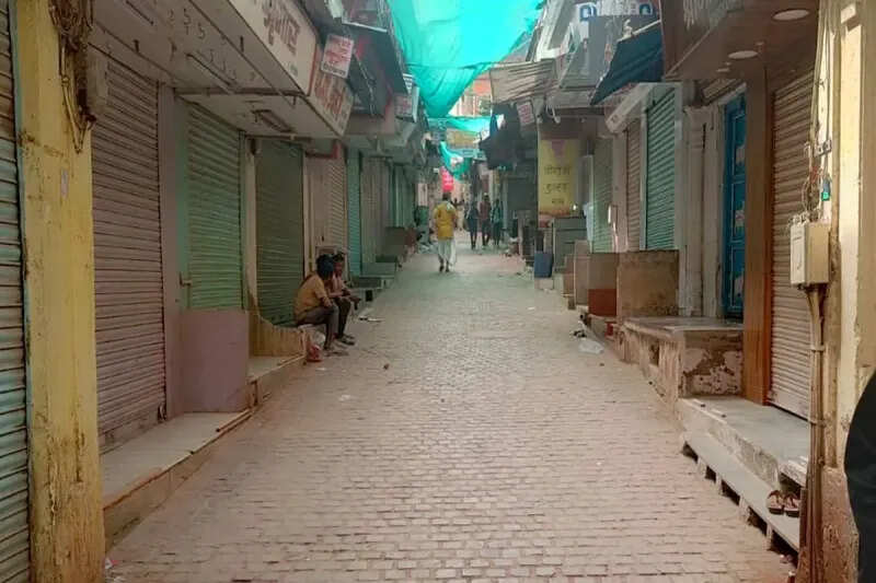 Two-hour bandh of Nathdwara traders, demand for improvement in rent policy of temple board