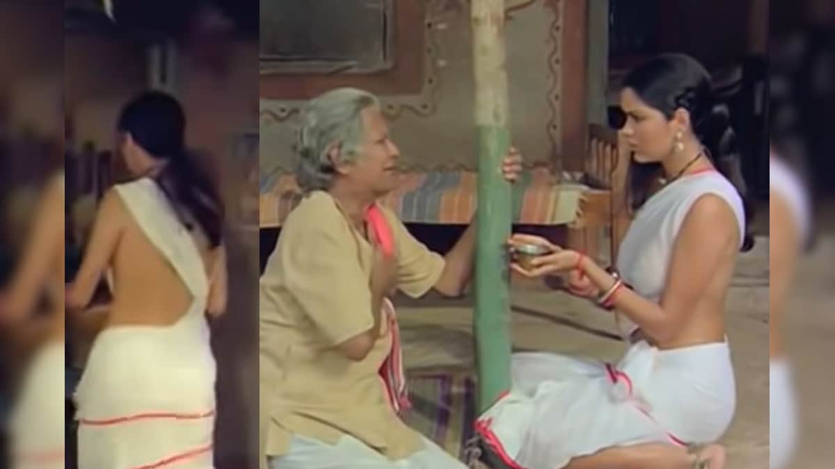 Zeenat Aman’s film in which there was only a thin white cloth on the body also sees the bold fashion of old films