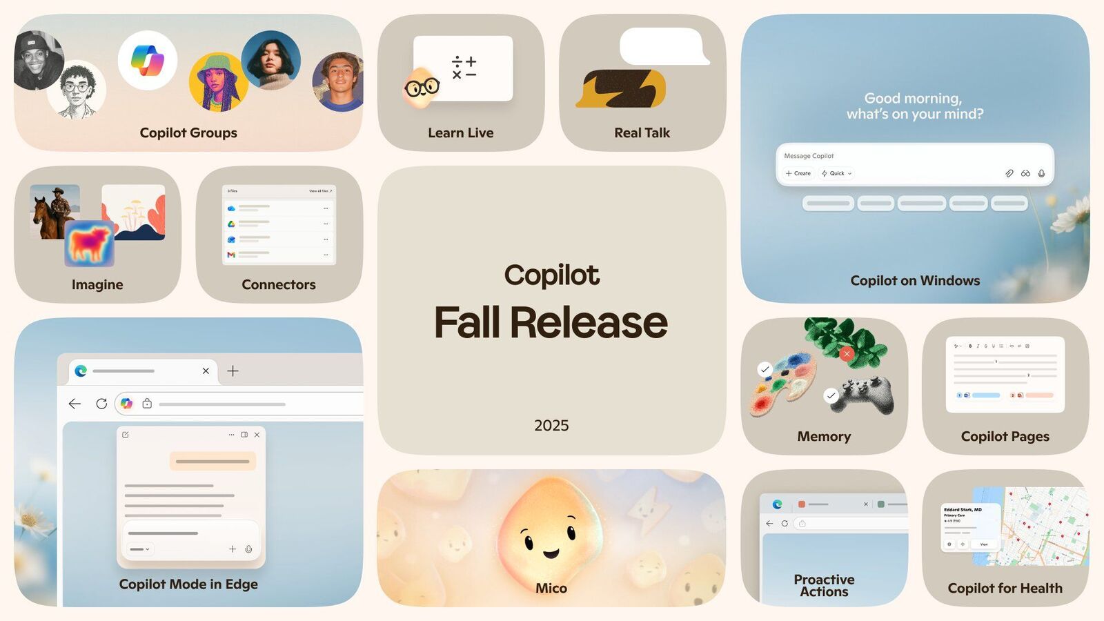 Microsoft introduces Mico avatar, long-term memory and health features to Copilot: Everything you need to know