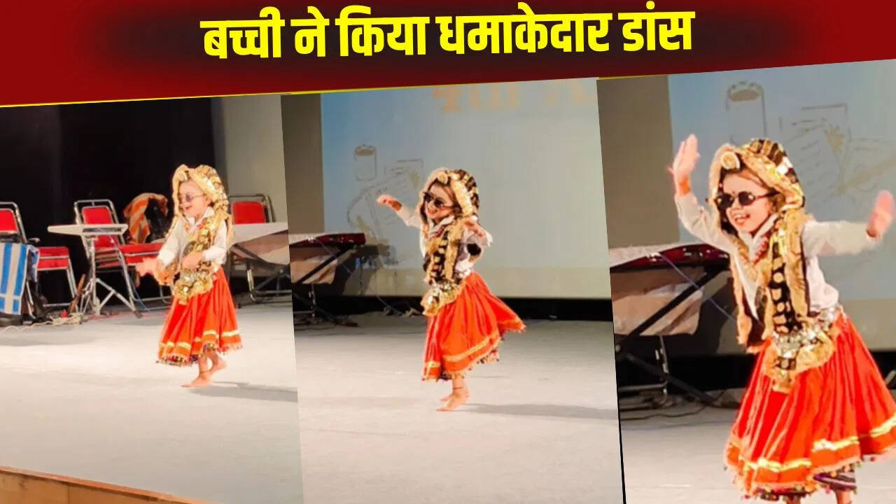 People’s faces lit up after seeing the girl’s cute dance on Punjabi song, more than three million people danced.
