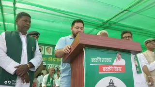 Darbhanga News: Tejashwi’s mockery, Nitish Kumar’s plan copied the photo of our announcements – Tejashwi Yadav said Nitish Kumar is copying our announcements