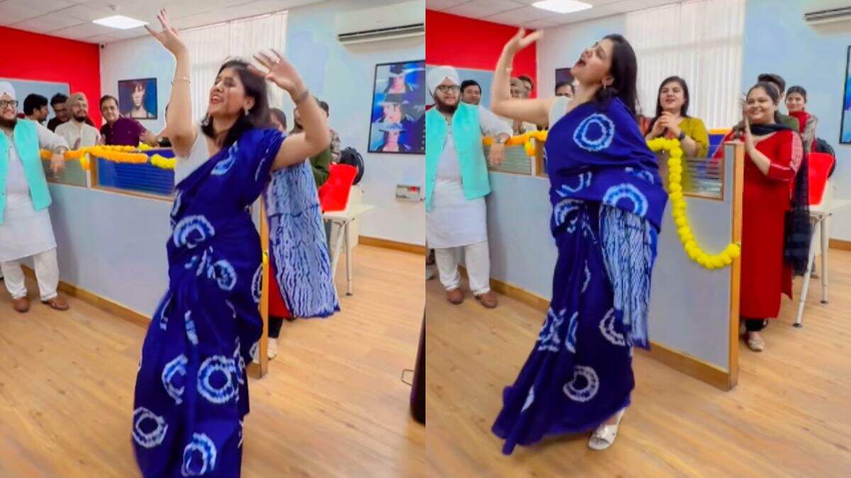 The powerful dance of the office girl created a stir on social media, a flood of likes came as soon as the video went viral.