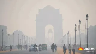Delhi Pollution: Friday morning was coldest in Delhi in two years, air quality reaches ‘poor’ category – Delhi records lowest October temperature in two years