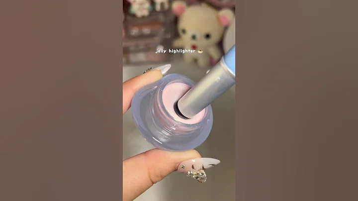 jelly highlighter 🍮 #fwee #jelly #kbeauty #koreanmakeup #makeup #shorts #wonyoungism #lipandcheek