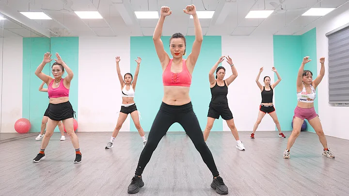 AEROBIC DANCE | 30 Min Aerobic Dance Workout To Reduce Belly Fat And Get A Flat Stomach